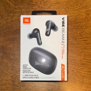 JBL Vibe Beam 2 Earbuds - Black
